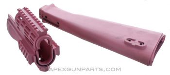 AK Stock Set with No Parts Fitted, PINK, US Made 922(r) Compliant *NEW*, Sold *As Is*