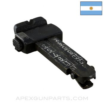 Argentine FMAP 1909/47 Carbine, Rear Sight Assembly *Good*