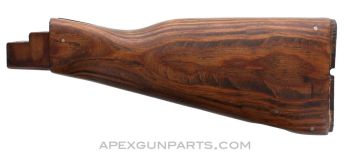 Romanian AK-47/ AKM Laminated Buttstock, Wooden, *Refinished* w/ Blemish   
