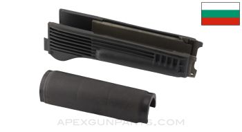 Bulgarian AK-74 Handguard Set, Polymer, Black *Very Good*