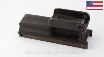 Browning M37 Top Plate w/Rear Sight Base & Rear Sight Spring *Good* 
