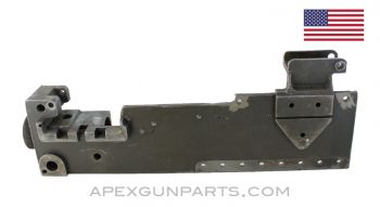 Browning 1919 Left Hand Side Plate (LHSP) w/Trunnion, Pawl Bracket & Rear Sight Base, 30-06 *Good* 