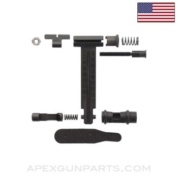 PKM Rear Sight Assembly Parts Kit, Black, U.S. Made, *NEW*