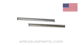Colt AR-15 / M16 Takedown Pivot Pin Spring Set, Front and Rear *Very Good* 