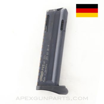Walther P22 Magazine, 10rd, Blued, .22LR *Excellent*