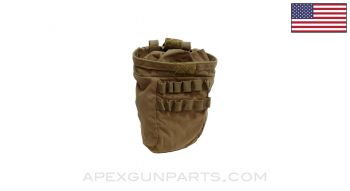 USMC Ammo Dump Pouch, Coyote Brown, Molle, *Good*