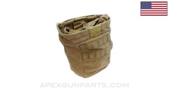 USMC Ammo Dump Pouch, Coyote Brown, Molle, *Very Good*