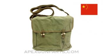 Chinese Type 56 (SKS) Accessory Pouch, OD Green Canvas, *Very Good*