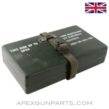 British Steel Maintenance Kit Electronic Equipment Box *Good*