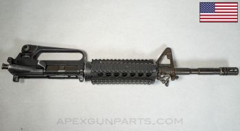 Colt M16A2 727 Carry Handle Upper Assembly, 14.5" Barrel, No Bolt, .223/5.56mm *Very Good*