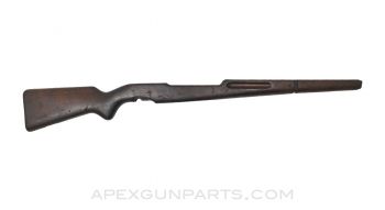 Belgian FN-49 Rifle Stock, 37&quot;, Stripped, Dark Wood, 7MM *Fair* 