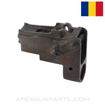 Romanian AKM Rear Sight Block, Stripped w/ Lever *Good*
