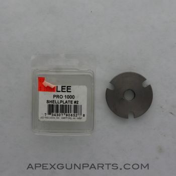 Lee Pro 1000 Shell Plate, #2 For 45 ACP *NEW*