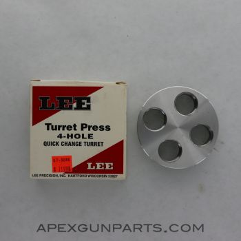 Lee 4-Hole Turret For Turret Press *NEW*