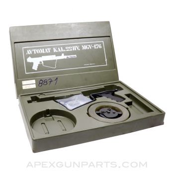 MGV-176 Parts Kit w/ Under Folder Wire Stock & One 161rd Magazine, .22 Cal. *Very Good* 