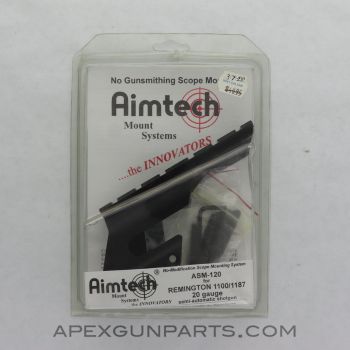 Aimtech Scope Mount, Remington 1100 / 1187, 20 Gauge, ASM-120 *NEW*