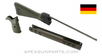 G3 / HK91 Stock Assembly with Handguard and Grip, Green, *Good*