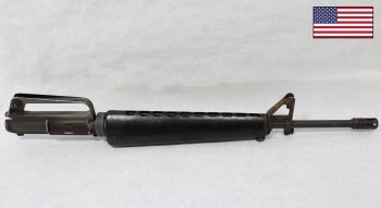 Colt 604 M16 Upper, 20" Pencil Barrel, Chrome Bore, Cage Flash Hider, Triangle Handguards, Grey Finish 1970-1971 Production, 5.56 NATO *Good* 