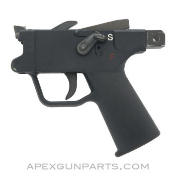 Cetme Model C/ C308 Semi-auto Grip Housing Assembly, Complete, Black Polymer, US Made *Excellent* 