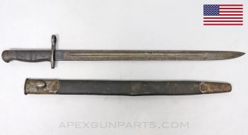 Remington Bayonet & Scabbard, Pattern 1913, for British Enfield P14 *Good* 