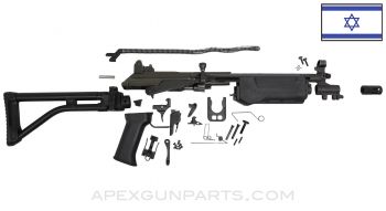 Galil ARM Parts Kit, Side Folder w/US Polymer AR Handguard, Trigger Guard Rivets, NO Bullet Guide .223 / 5.56
