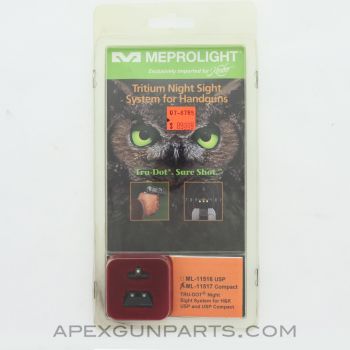 H&K USP Compact Tru-Dot Night Sight Set, Meprolight ML-11517 *NEW*