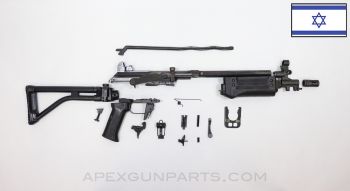 Galil AR Parts Kit with Polymer Forearm, May Not Have Bullet Guide, IMI Israel, 5.56 NATO *Good* 