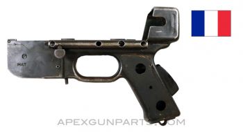 French MAT-49 Project Lower Receiver With Grip Safety, No Trigger Group *Fair* 