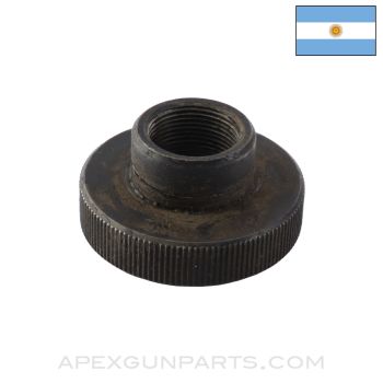 Argentine FMK-3 SMG Barrel Nut, Stripped *Good*