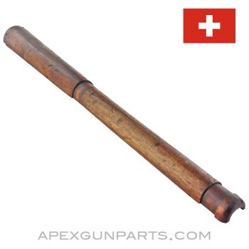 Swiss Schmidt-Rubin K31 Upper Handguard, Cracked *Fair*