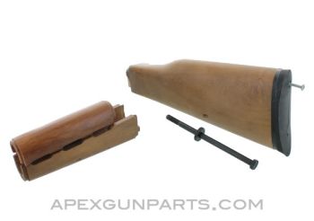 M70 AK-47 Fixed Wood Stock and Handguard Set, US Made 922(r) Compliant Set, *Unused / Shopworn* 
