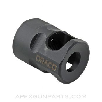 AK Draco Muzzle Brake, 1/2x28  RH, 9mm US 922(r) *NEW*