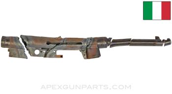 Beretta M38/49 (Model 5) SMG Cut Demilled Receiver w/ Front Sight Post *Fair*