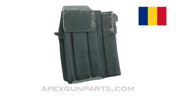 AK WASR-3 & SAR-3 Magazine, 10rd Steel, Romanian, Double Stack, 5.56X45 / .223, *Very Good* 