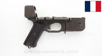 French MAT-49 Project Lower Receiver, Bent Frame, No Grip Safety & Magwell Catch, *Fair* 