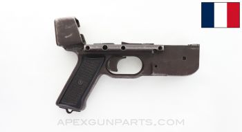 French MAT-49 Project Lower Receiver, Cracked, No Grip Safety & Magazine Release, *Poor*