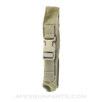 Vertical Flare / SMG Magazine Pouch, Coyote *Good*