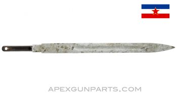 SKS Blade Bayonet, Yugoslavian 59/66, Stripped, *Fair*
