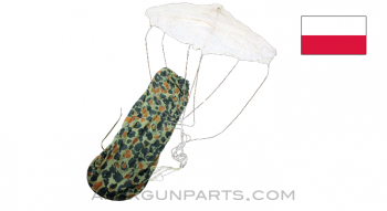 Polish Air Drop Parachute, Special Operations FROG Pattern, *Very Good* 
