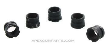 5 Pack of AK Muzzle Nuts with Weld Spot, Sold *As Is*