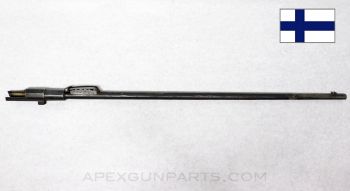 1891 Mosin Nagant Rifle Barrel, 31", w/ Rear Sight Assembly, Finnish Tikka, 7.62X54R *Good* 