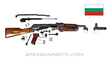 Bulgarian AK-74 Parts Kit, Wood Stock, 5.45X39 