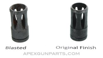 Galil AR / ARM / SAR Birdcage Flash Hider, Type 3 w/Long Recessed Cut, .223/5.56mm, Multiple Finish Options Available 