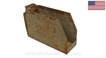 Browning M1917 MG Tripod Ammo Can Holder, No Lid *Fair*