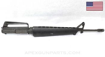 Colt SP1 AR-15 Upper Assembly, 20&quot; Pencil Barrel, No Forward Assist, A1 Birdcage, Large Hole Front Pivot Pin, 5.56x45 NATO *Good*