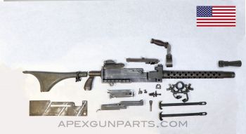 Browning 1919A6 Parts Kit w/Stock, Carry Handle, Flash Hider & Torch Cut RHSP, Israeli Bipod Legs, .30-06 