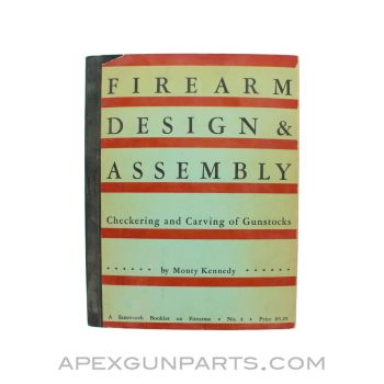 Firearm Design & Assembly: Checkering and Carving of Gunstocks, Hardcover, 1952, *Good*