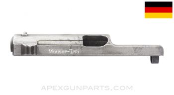 German Mauser 1914 Slide, Waffenfabrik Mauser, 7.65mm *Good*