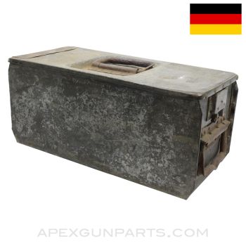 WWI German MG-08 / 15 Maxim Ammo Can, 7.92x57, Steel *Good* 