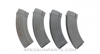 Mixed European AK-47 Magazines, 30rd, Steel, 7.62x39 *Very Good* 